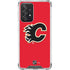 NHL Calgary Flames Solid Background Galaxy A52 5G Clear Case